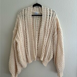 Cozy Cream Knit Sweater